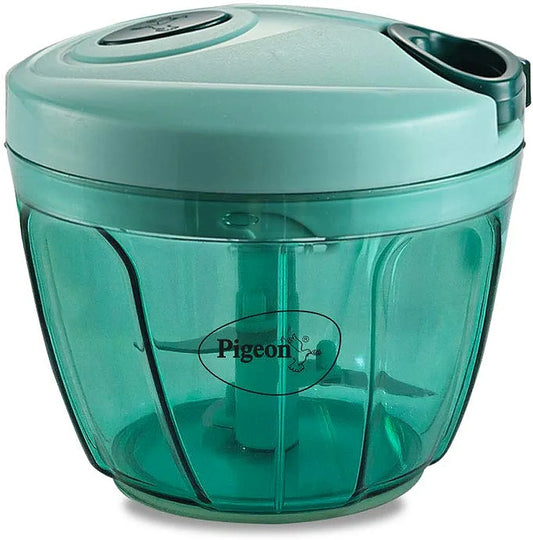 650ml medium size Handy and Compact Chopper with 3 Blades for Effortlessly Chopping Vegetables and Fruits for Your Kitchen (12420, Green, 400 ml) https://amzn.in/d/0FDeB6L